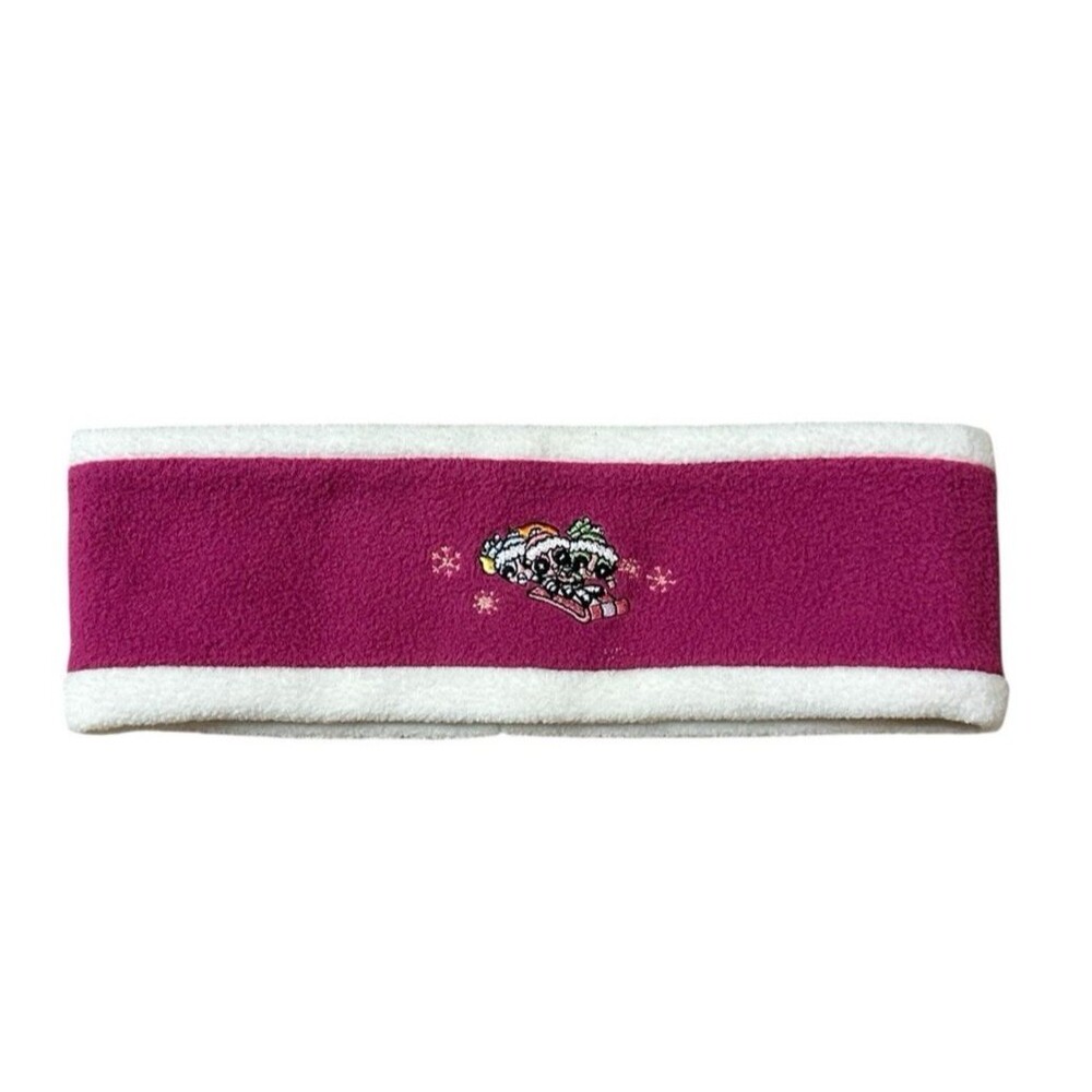 PowerPuff Girls Winter Headband Ear Warmer Cartoon Network outdoors fleece 2001